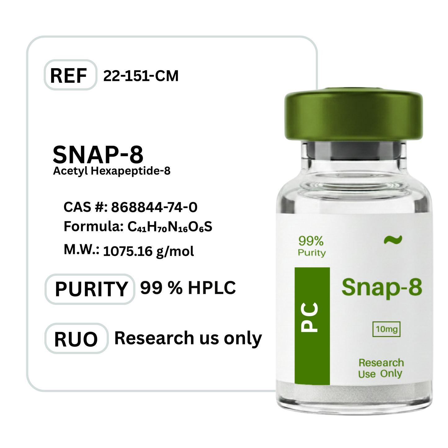 Snap-8 - Premium Research Peptide
